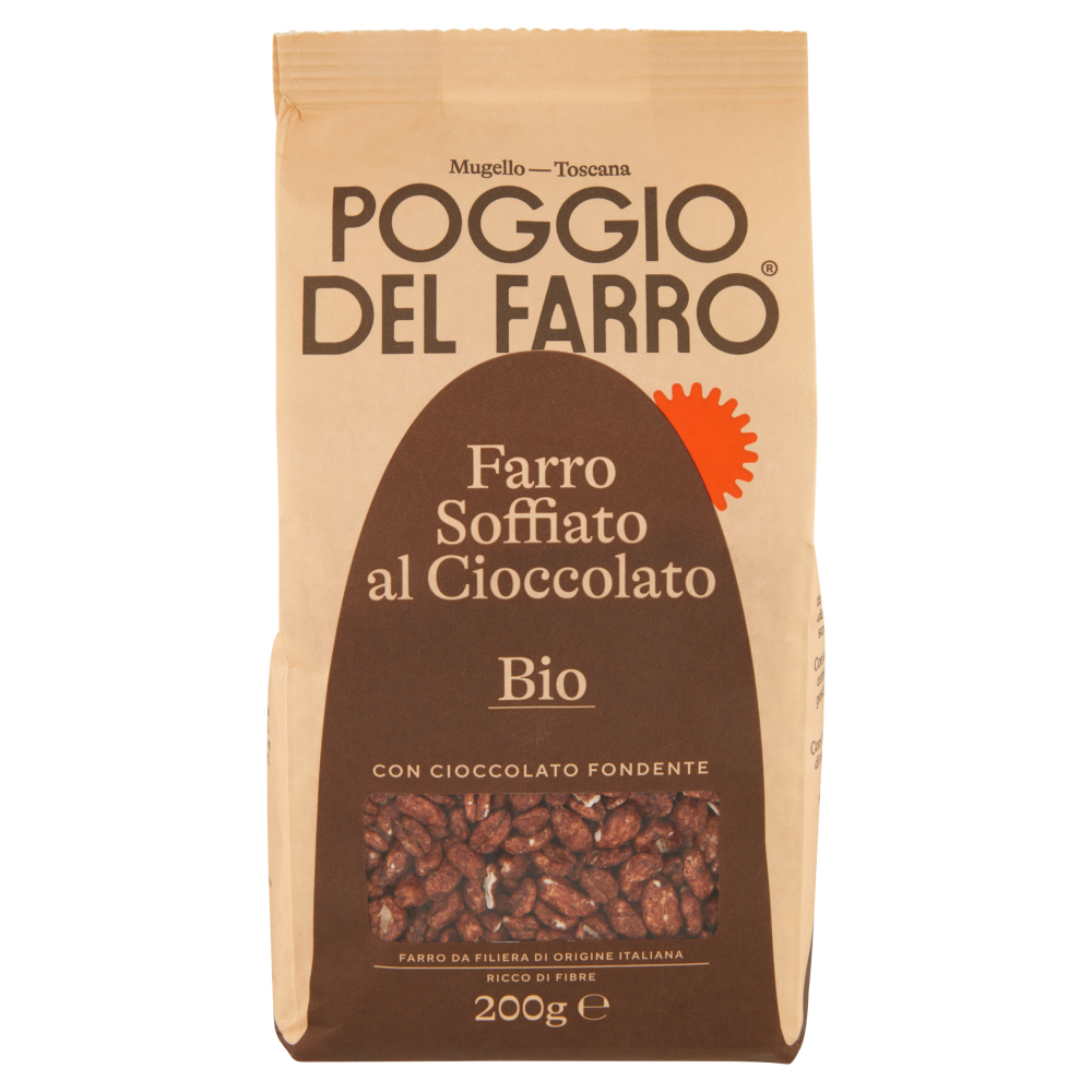 Poggio del Farro Farro Soffiato al Cioccolato Bio 200 g