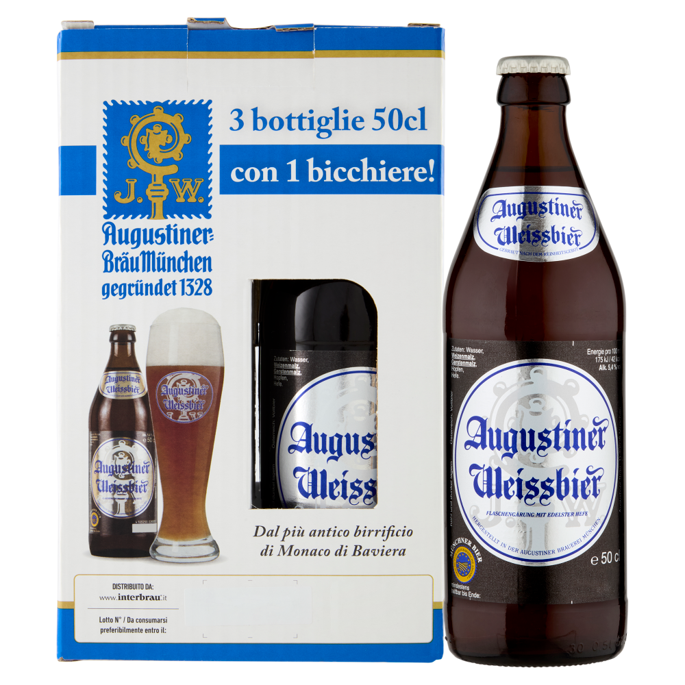 Set Di 6 Bicchieri Da Birra Augustiner Bräu München Da 0,5 Litri - Bicchieri Calibrati Per Birreria Bavarese - Foto 13