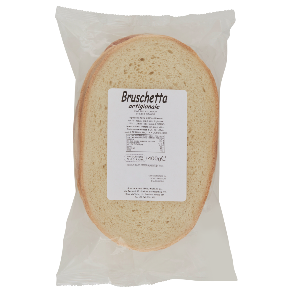 Bruschetta artigianale 400 g