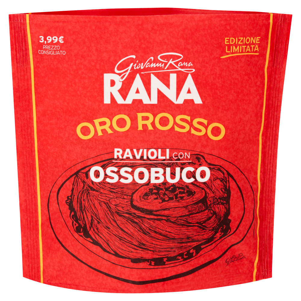 Giovanni Rana Oro Rosso Ravioli con Ossobuco 250 g