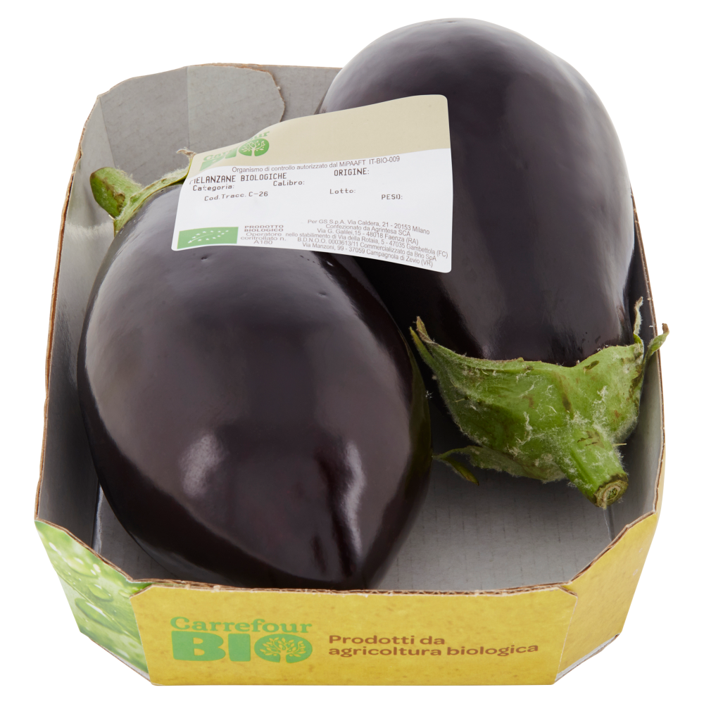 Carrefour Bio Melanzane Biologiche 600 g