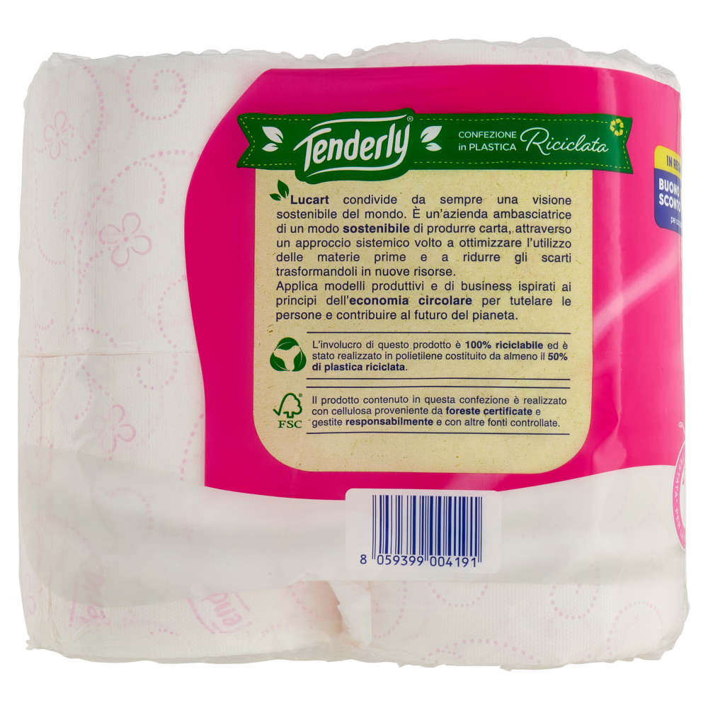 Tenderly pink Rotoli Decorati 12 pz