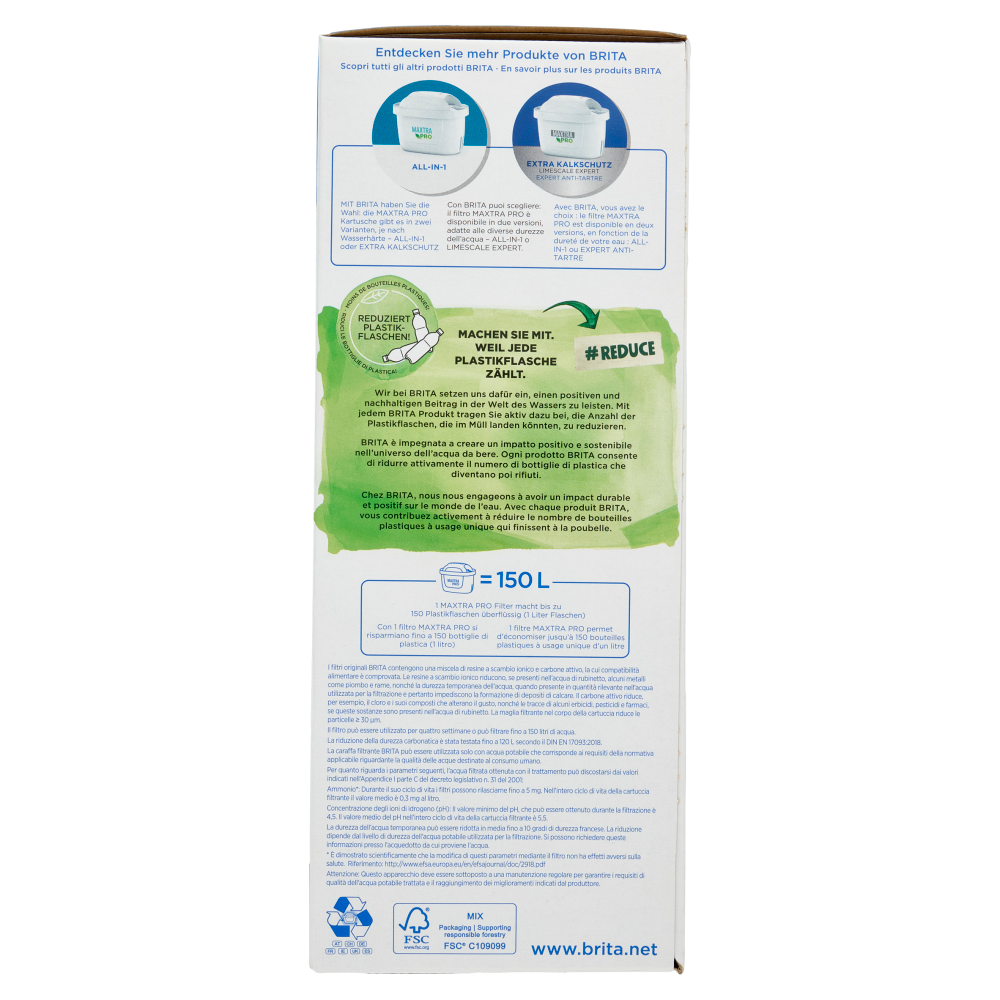 Brita Caraffa filtrante Marella White 2,4 L