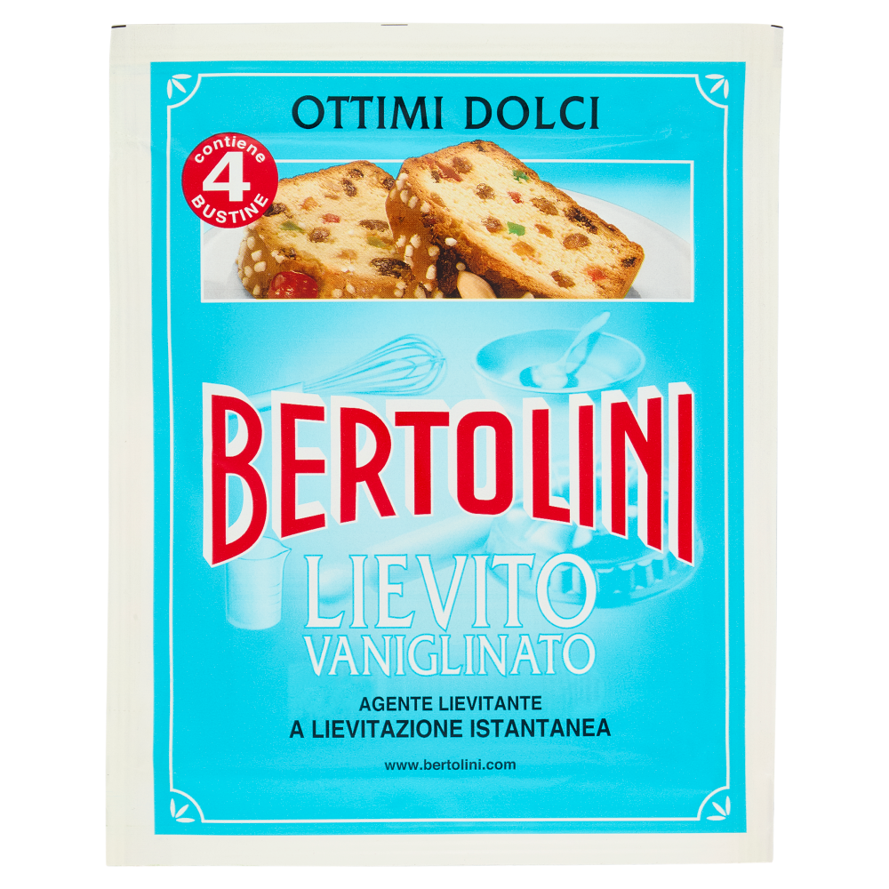 Bertolini Lievito Vaniglinato 4 x 16 g