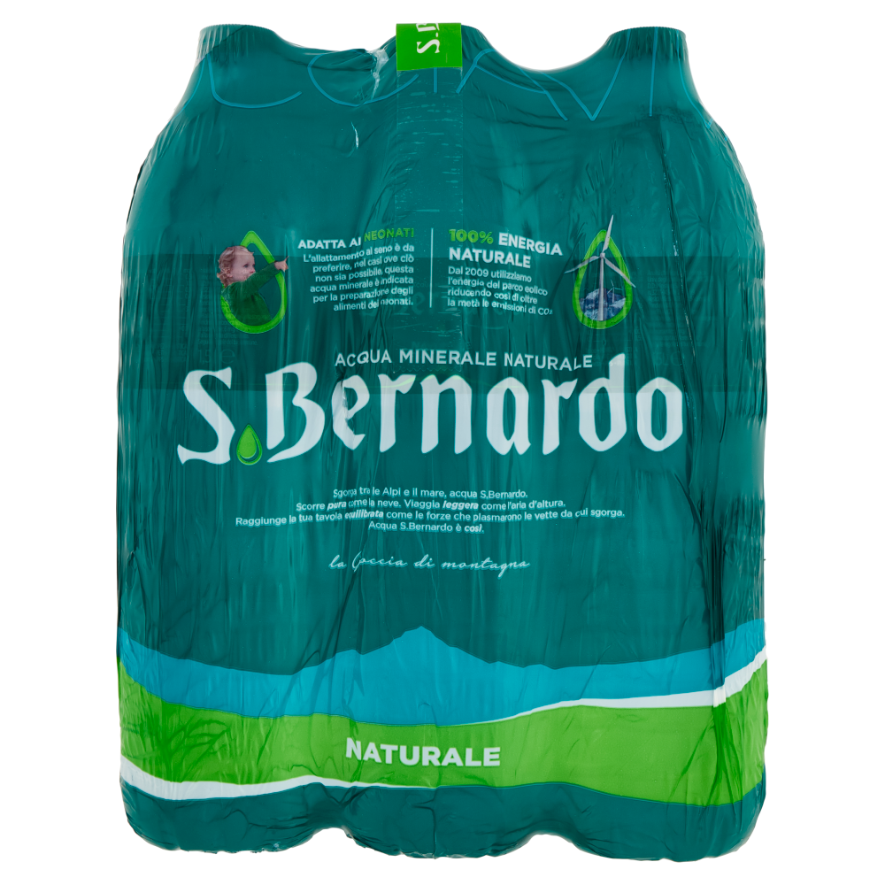 S.Bernardo Rocciaviva Naturale 6 x 1,5 L