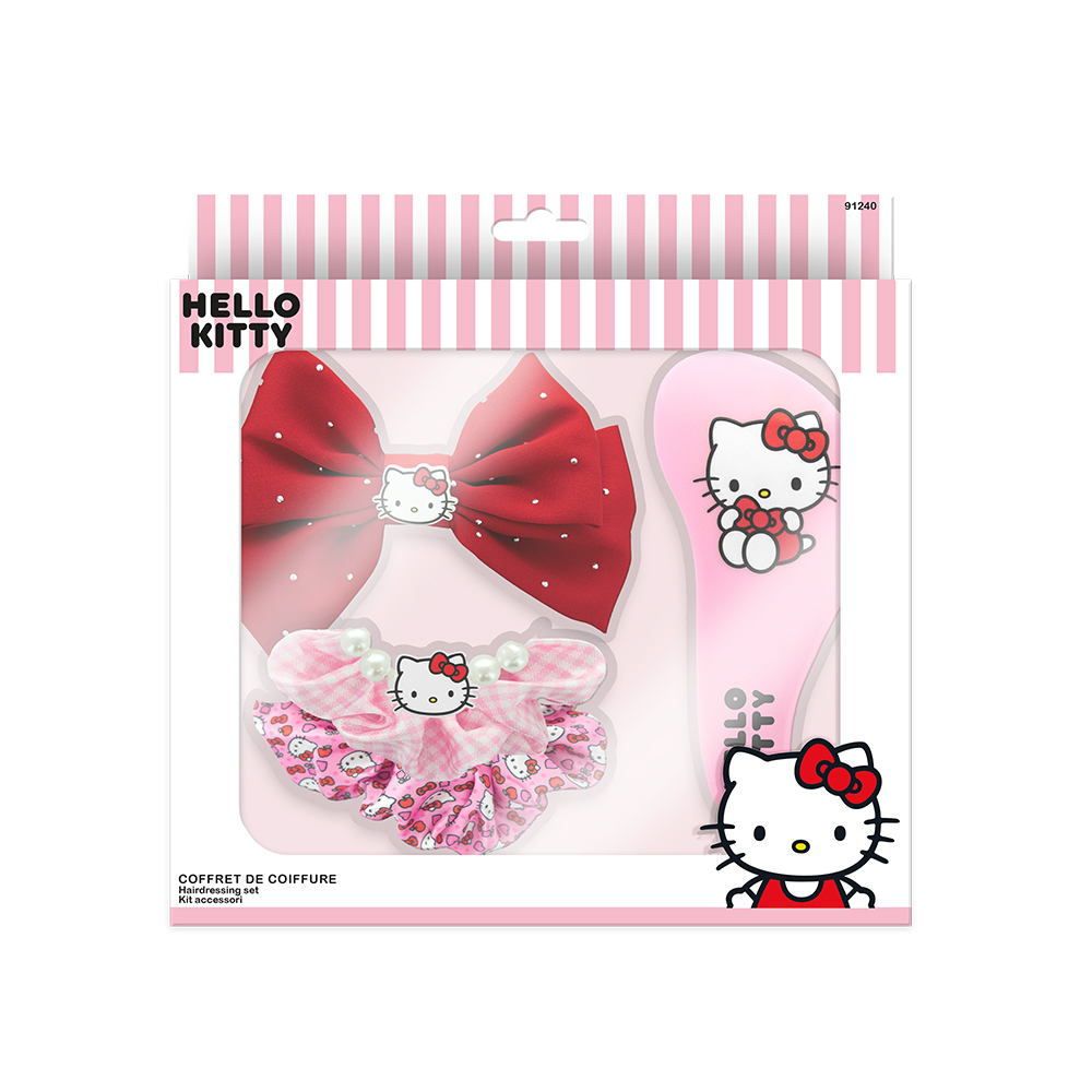HELLO KITTY COFANETTO ACC CAPELLI 