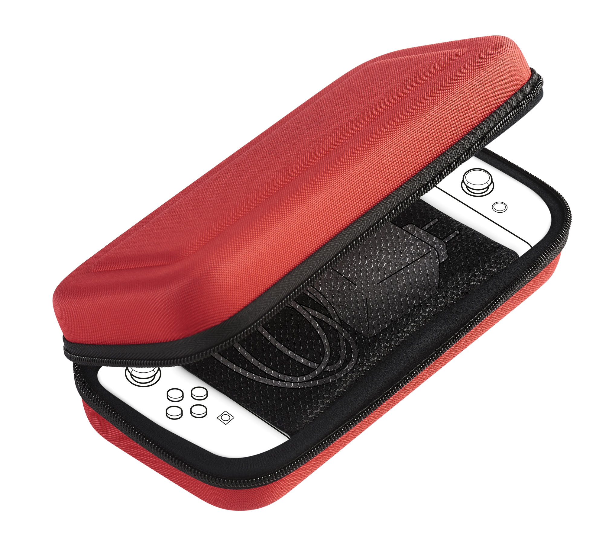 Bigben Interactive SWITCHPOUCHLRED custodia per console portatile Cover Nintendo Rosso