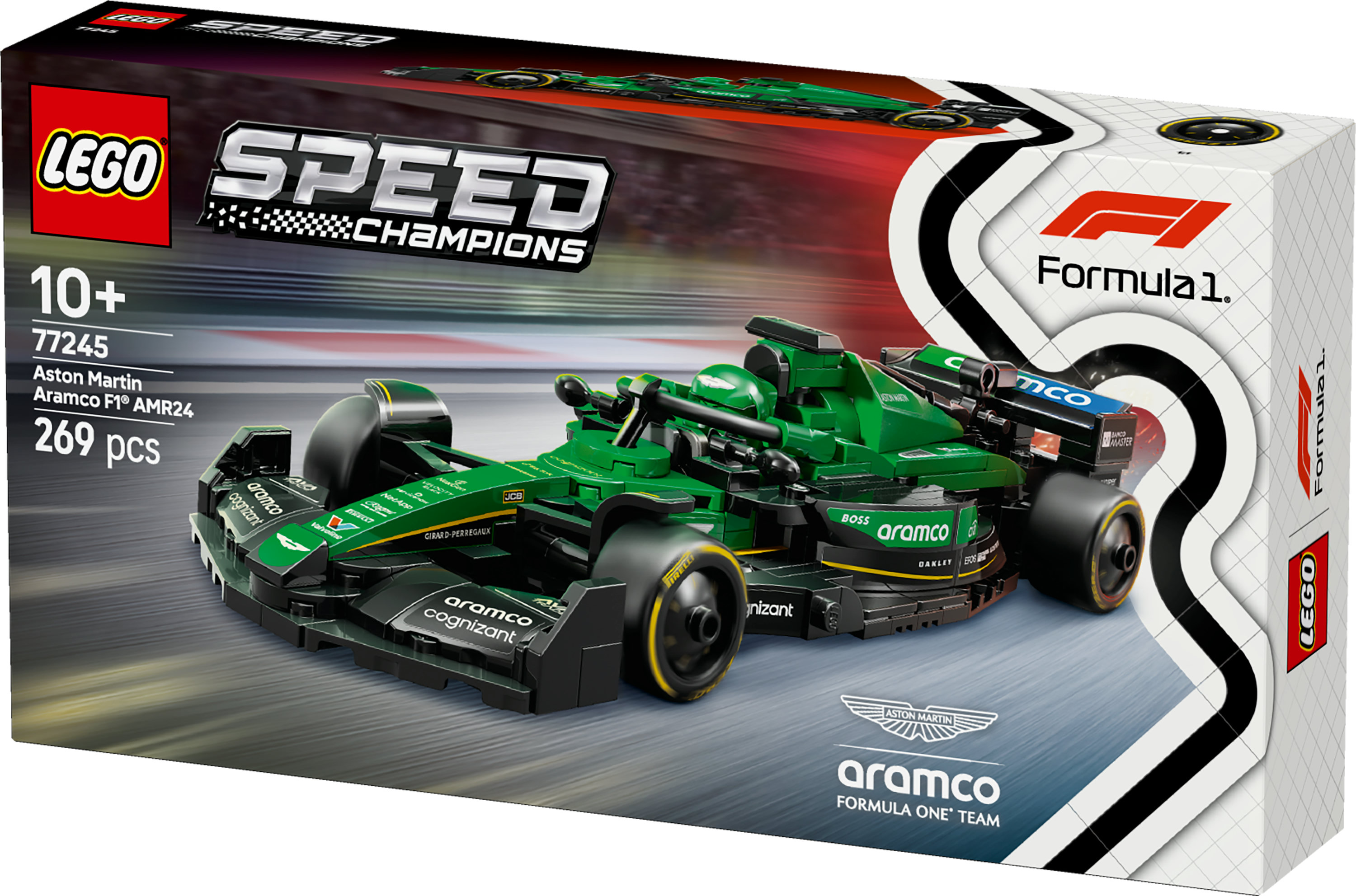 LEGO Speed Champions Auto da corsa Aston Martin Aramco F1® AMR24
