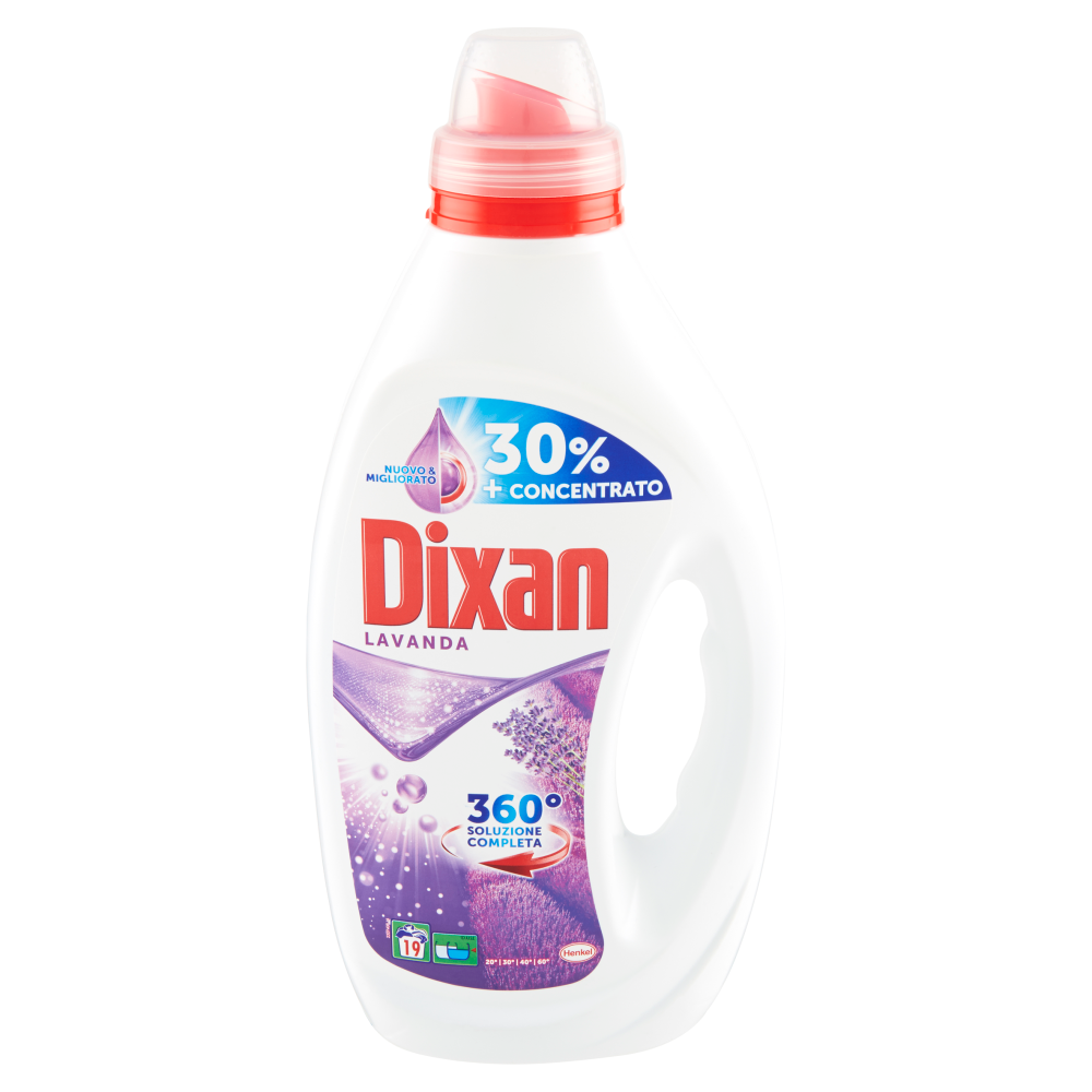 Dixan Liquido Lavanda 19 lav. - 950 ml.