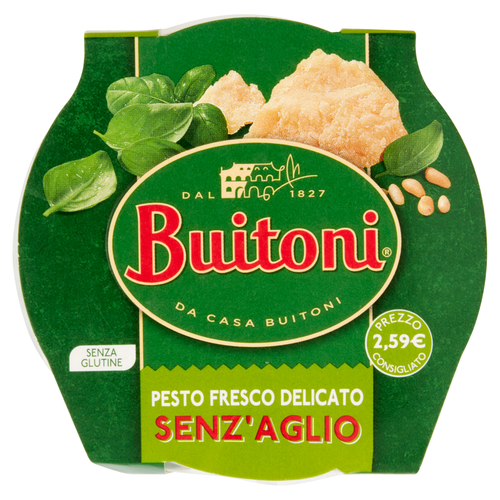 Buitoni Pesto Fresco Delicato Senz'Aglio 130 g