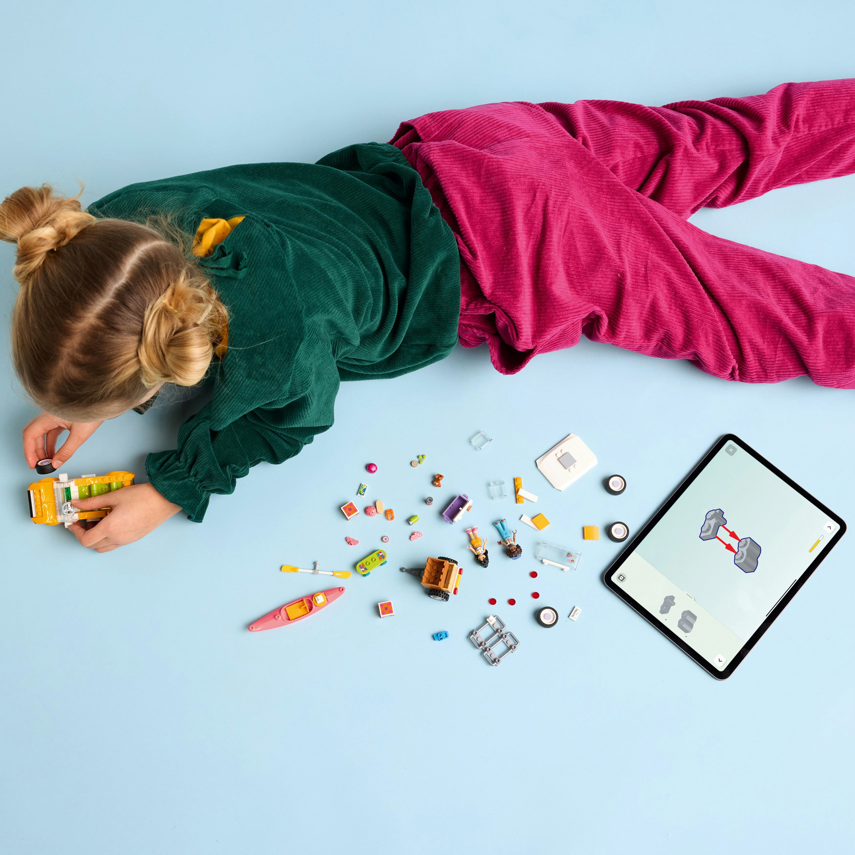 LEGO Friends Viaggio in auto con il cucciolo