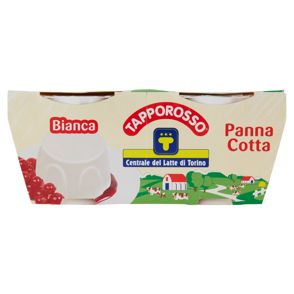 Centrale del Latte di Torino Tapporosso Panna cotta Bianca 2 x 100 g