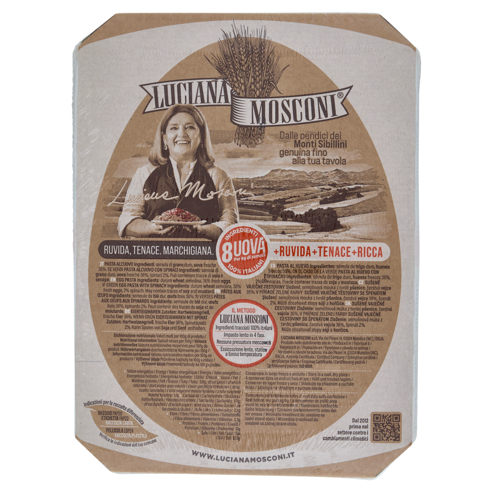 Luciana Mosconi Pasta all'Uovo Casarecce all'uovo 500 g