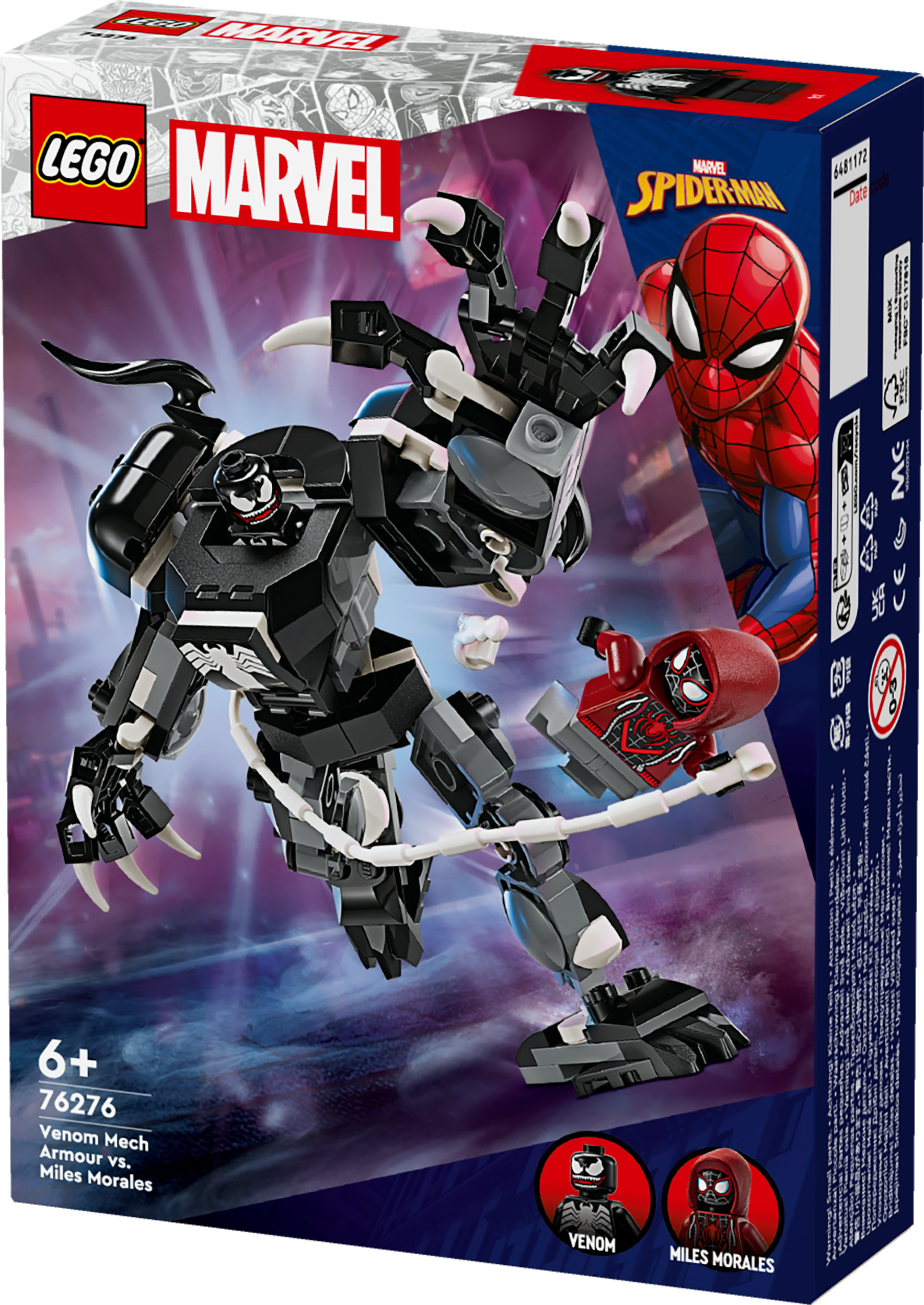 LEGO Mech di Venom vs. Miles Morales