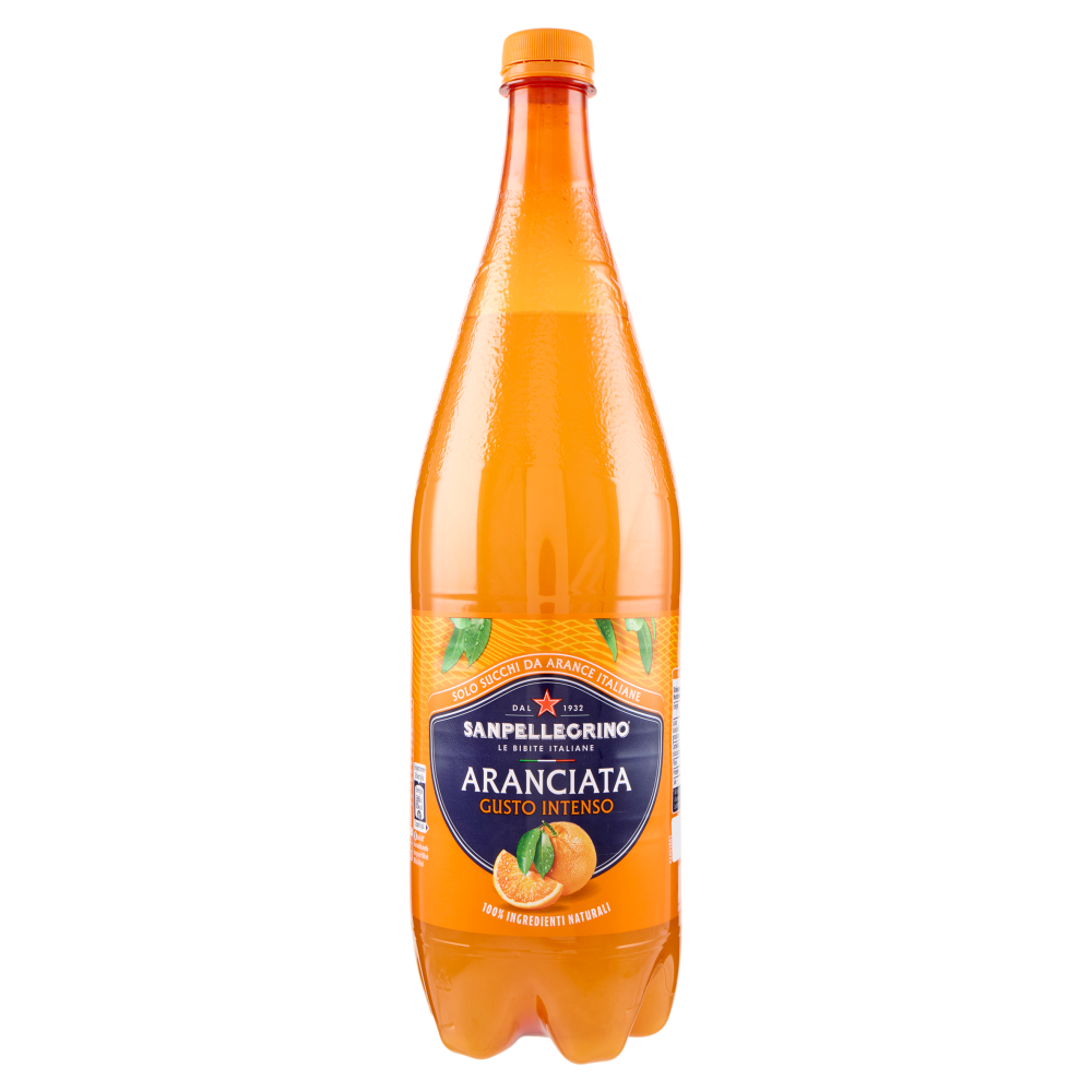 BIBITE SANPELLEGRINO, Bevande Gassate, Naturali, Aranciata, Pet 120cl
