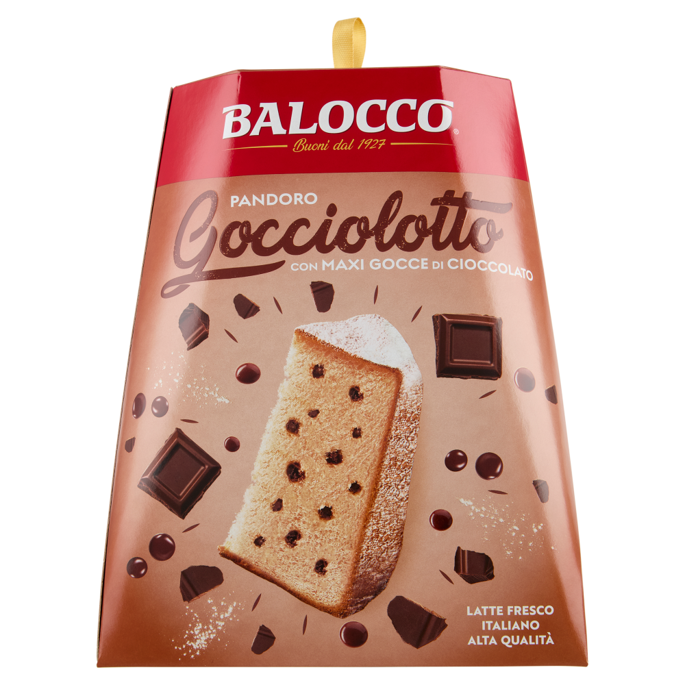 Balocco Pandoro Gocciolotto con Maxi Gocce di Cioccolato 800 g