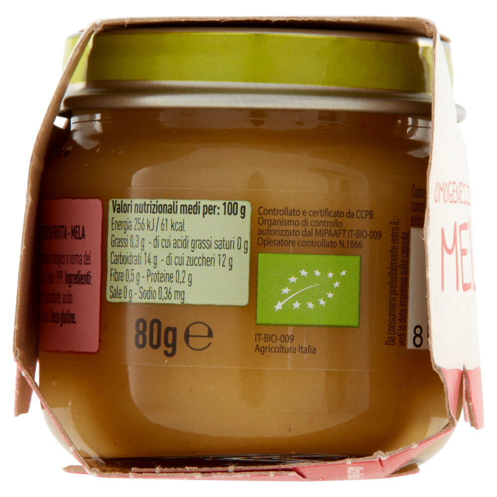 alce nero Omogeneizzato di Mela 2 x 80 g