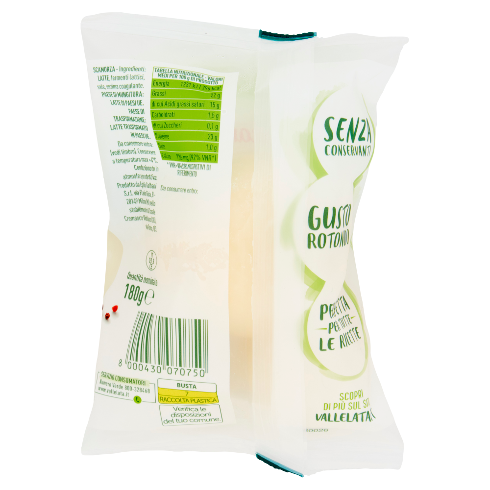 Vallelata Scamorza Fresca 180 g