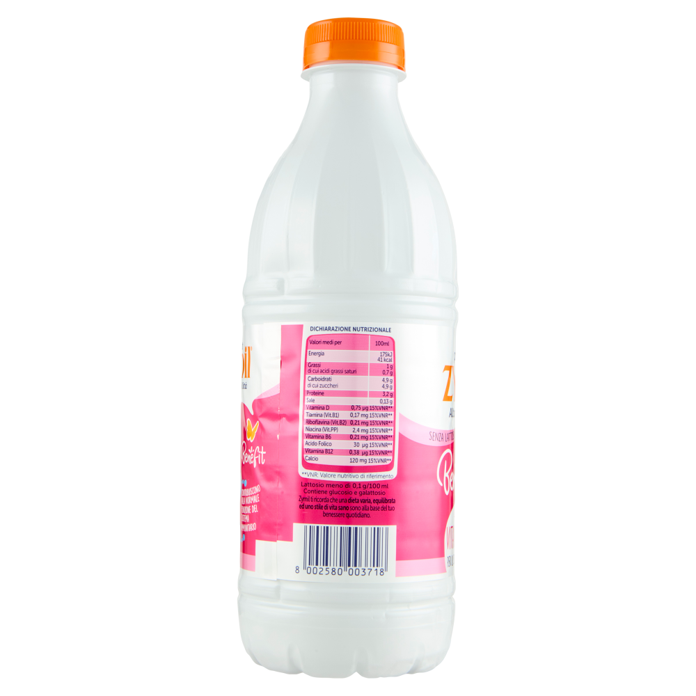 Zymil Alta Digeribilità Senza Lattosio Benefit Vitamina B12 e D 1000 ml