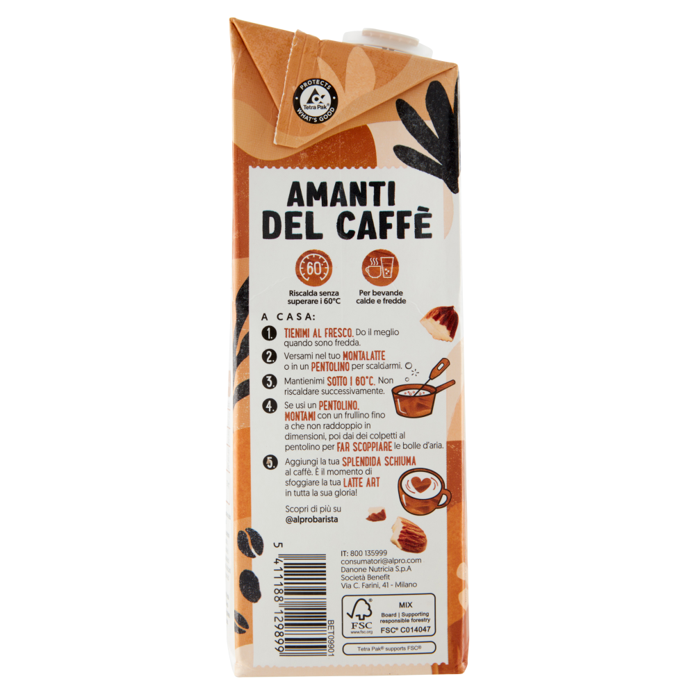 ALPRO Barista Bevanda Vegetale alla Mandorla 1 Litro