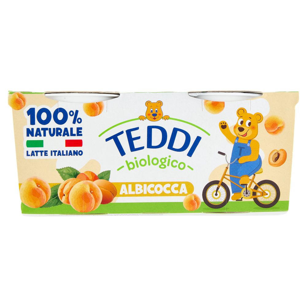 Teddi biologico Albicocca 2 x 115 g