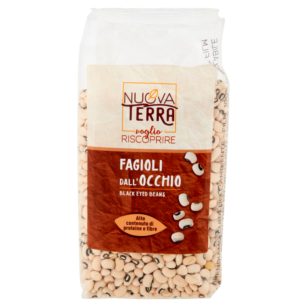 Nuova Terra voglio Riscoprire Fagioli dall'Occhio 500 g