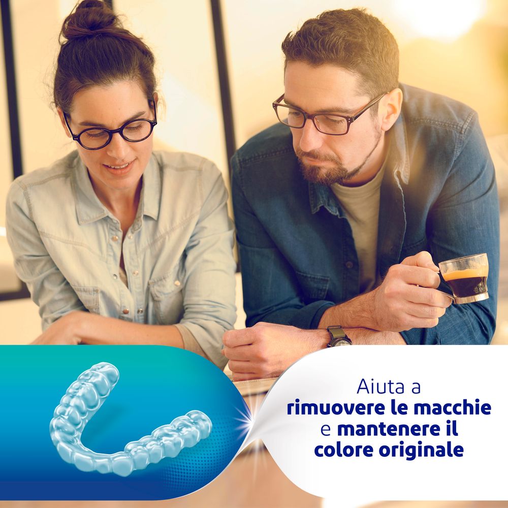 Polident Apparecchi e Bite, Pulitore Apparecchi, Allineatori, Bite 30 compresse