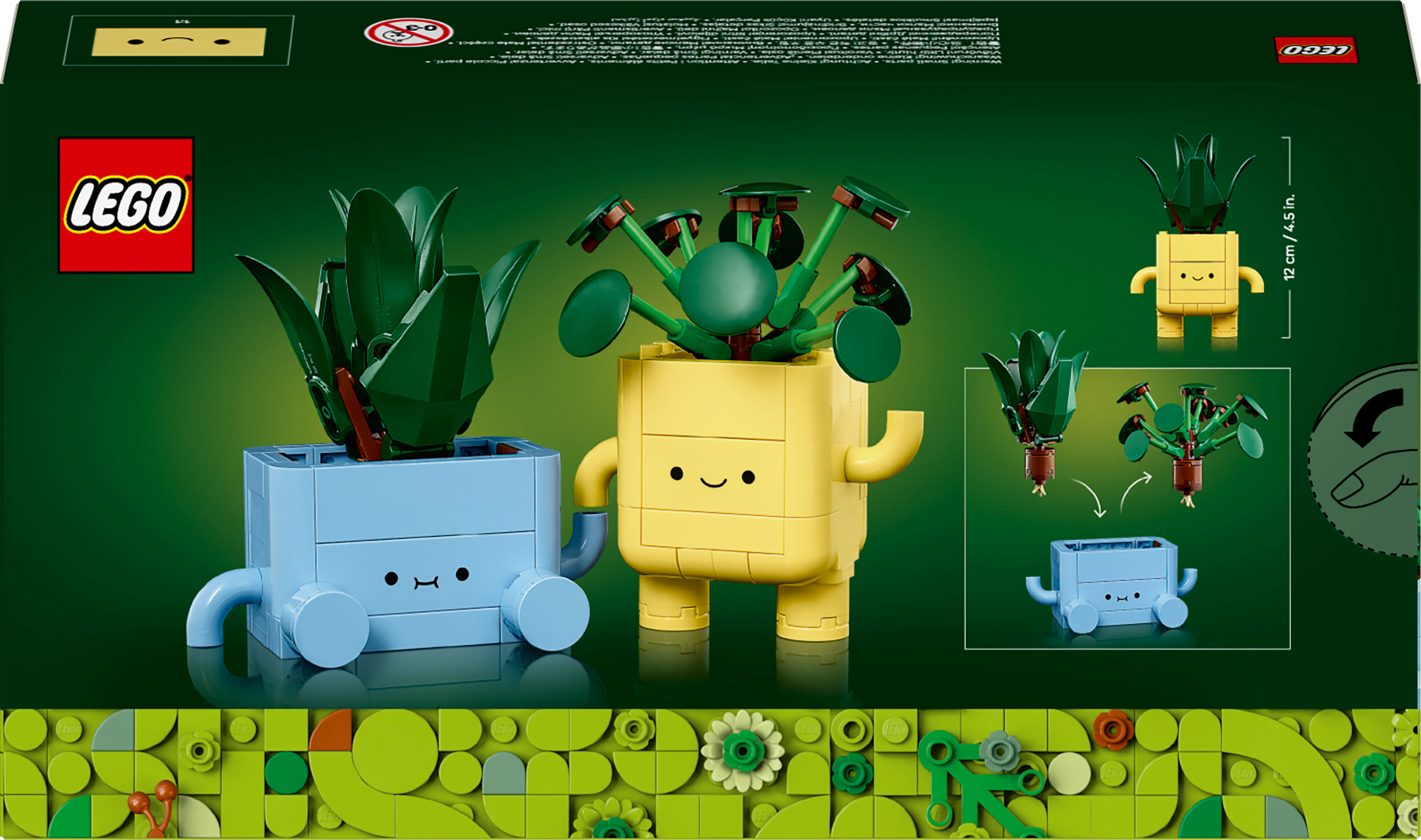 LEGO Botanicals Piantine felici