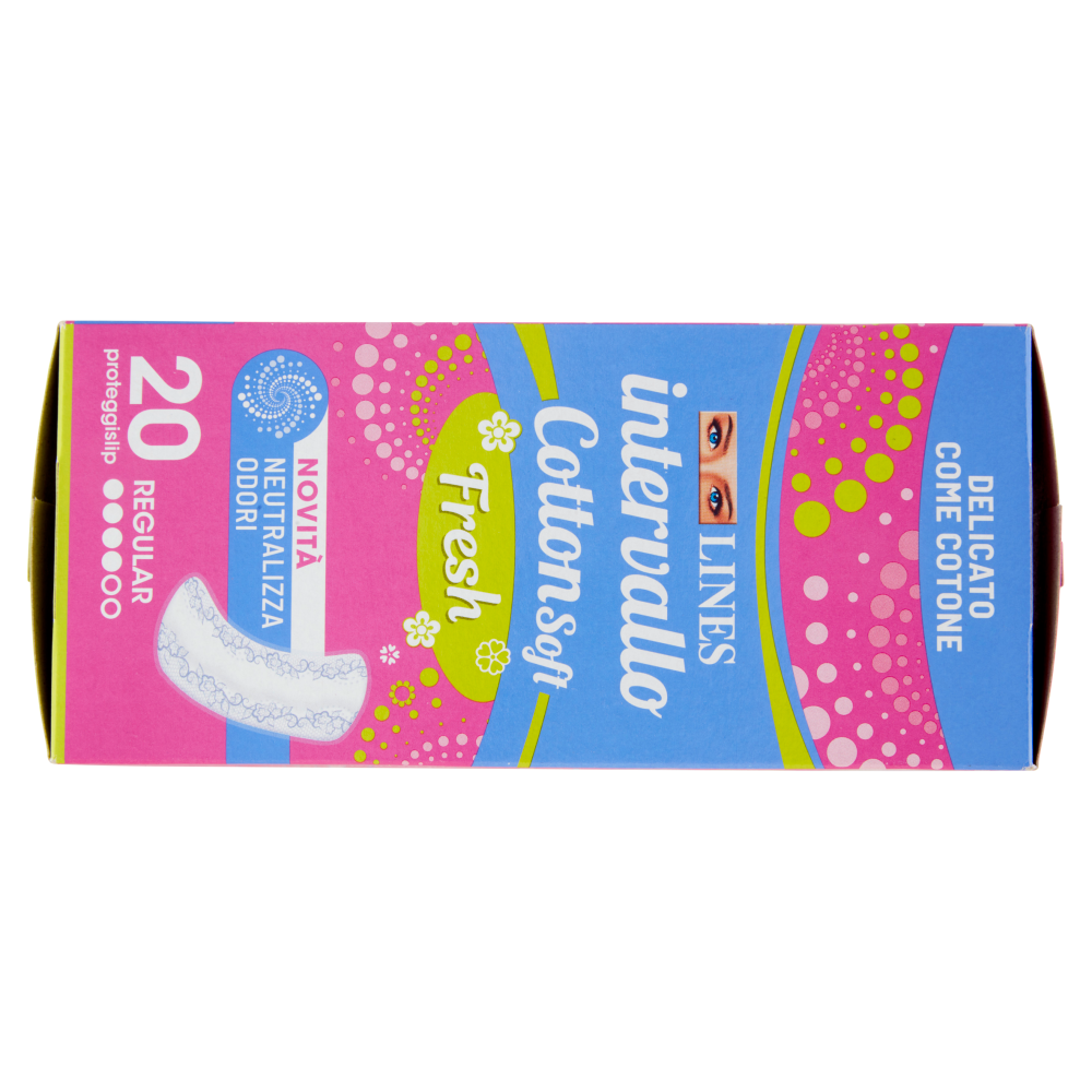 Lines intervallo Cotton Soft Fresh proteggislip Regular Disteso 20 pz