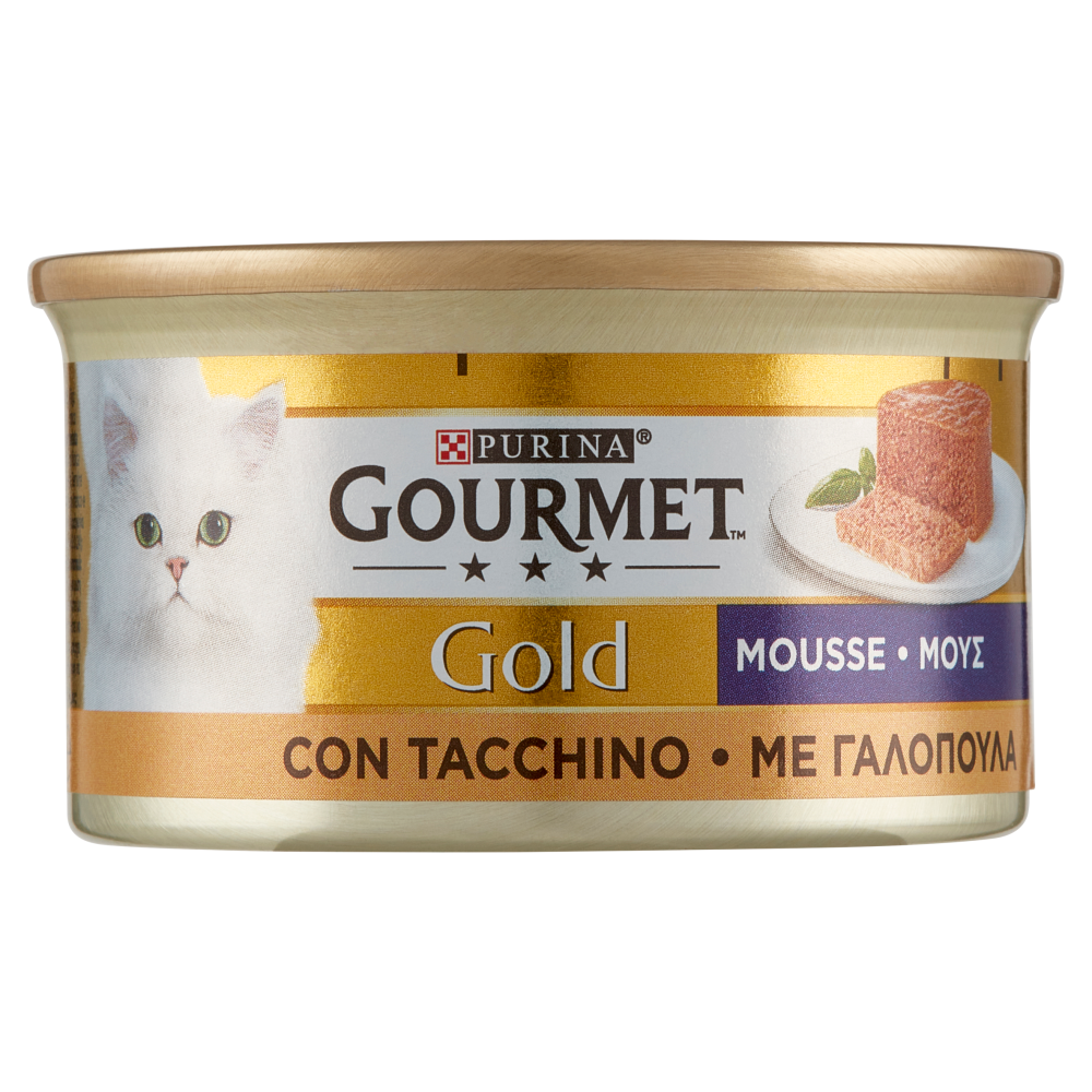 PURINA GOURMET Gold Mousse con Tacchino 85 g