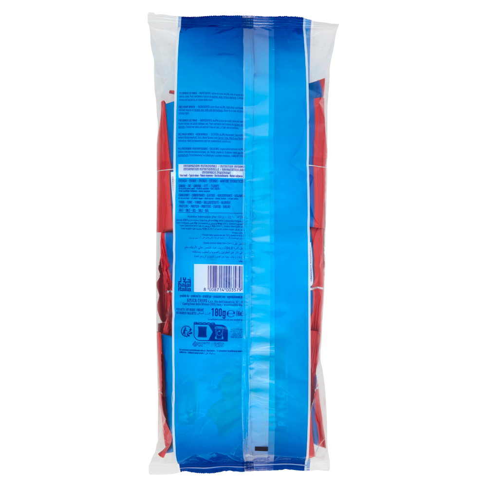 Amica Chips Little Ranch di mais 6 x 30 g