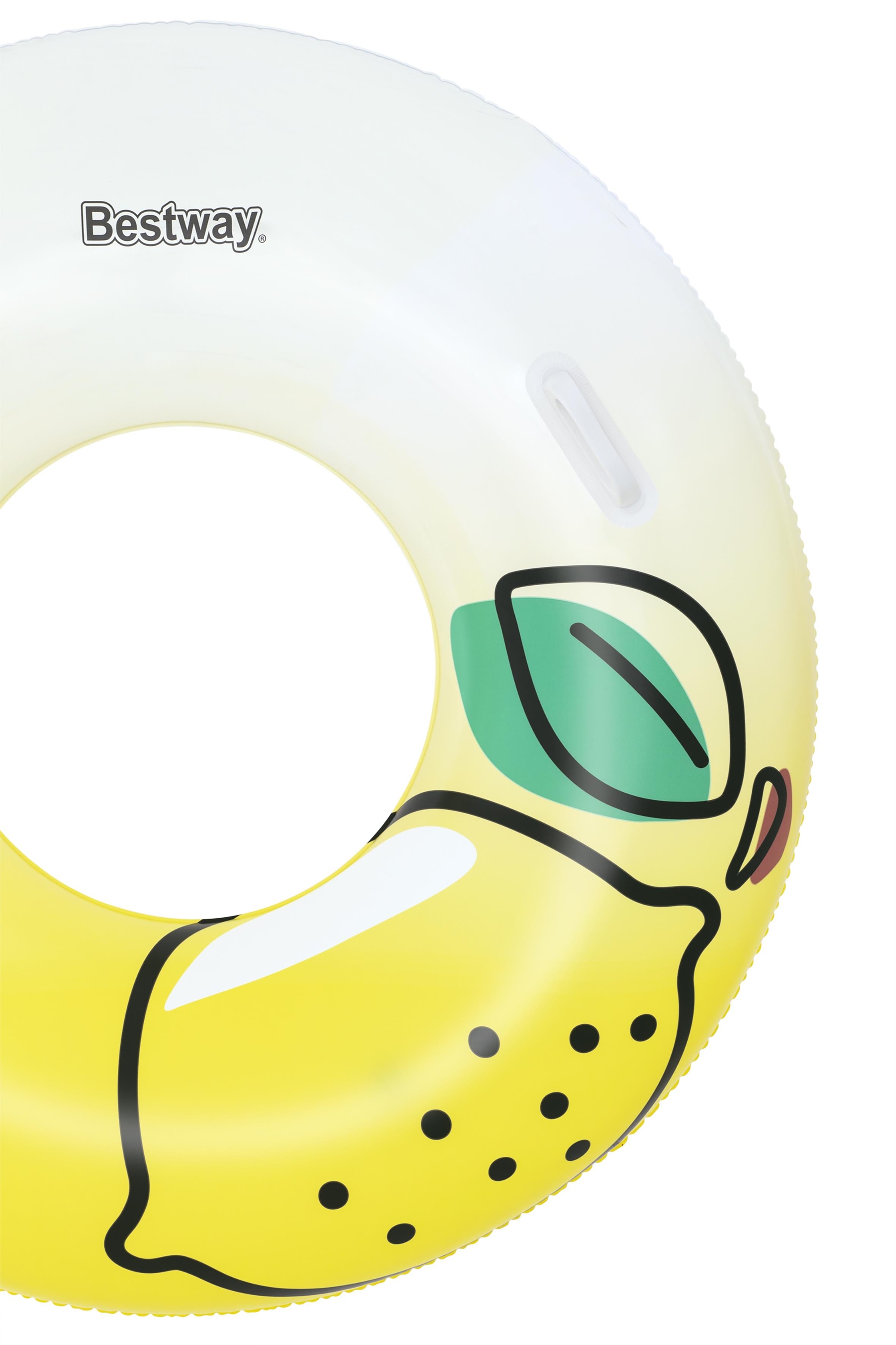 Bestway 36448 galleggiante da piscina e da spiaggia Bianco, Giallo Immagine PVC Tubo galleggiante