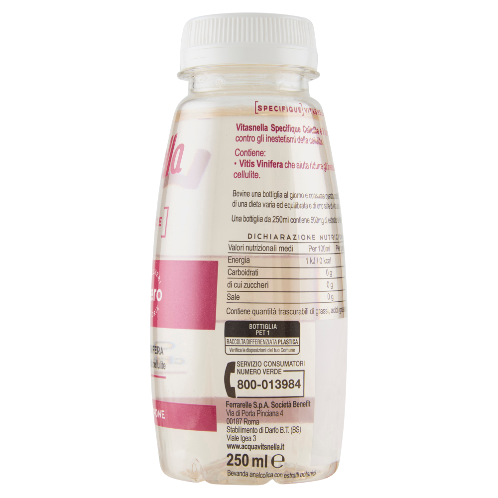 Vitasnella [Specifique] Cellulite Gusto Mora e Lampone 250 ml