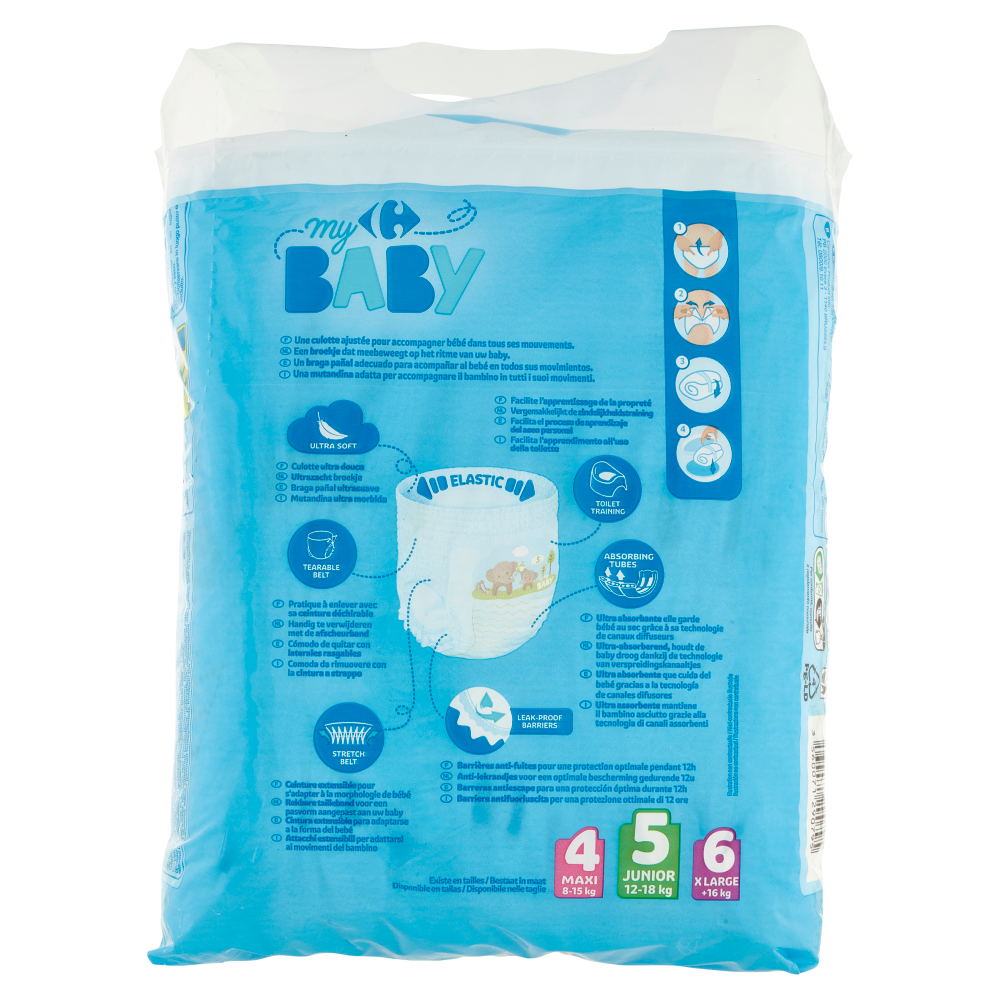 Carrefour my Baby Pants 5 Junior 12-18 kg 20 pz