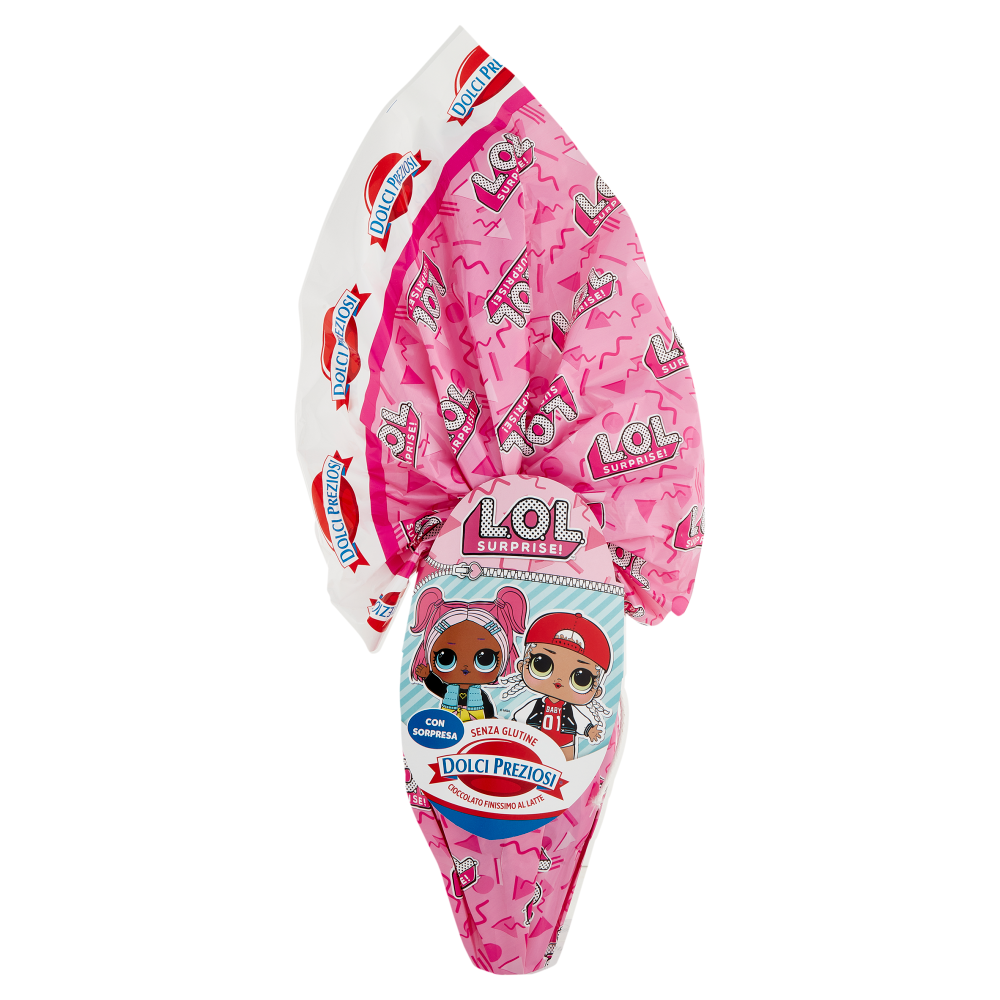 Dolci Preziosi Uovo di Cioccolato Finissimo al Latte L.O.L. Surprise! 150 g
