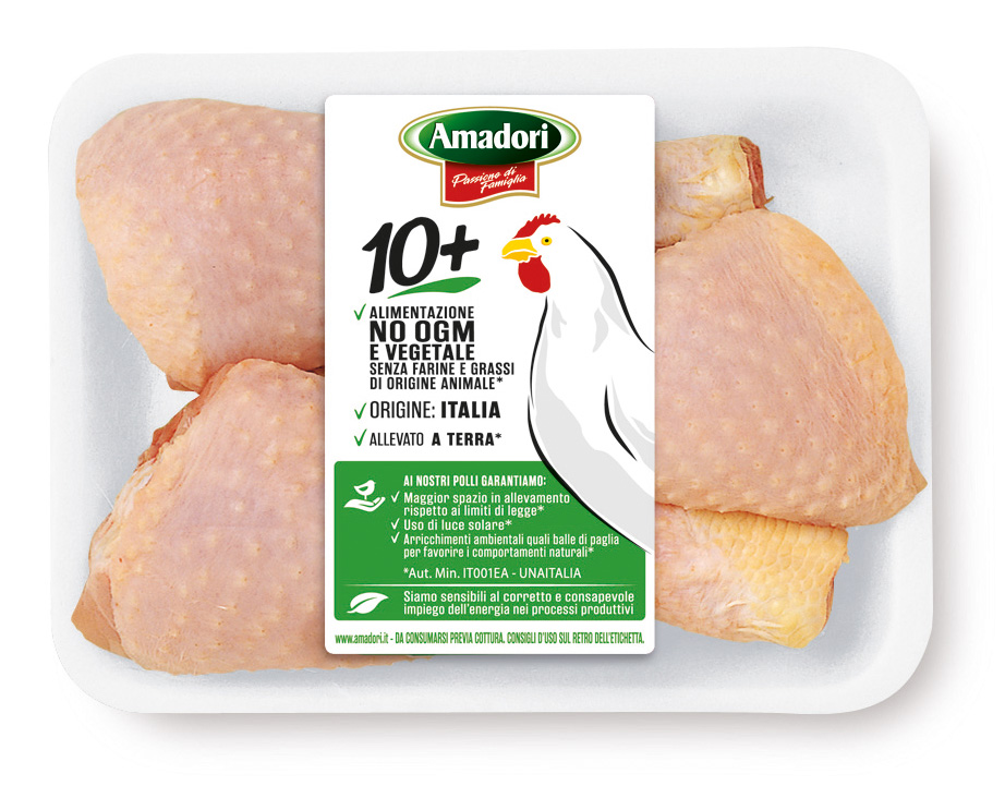 Amadori Qualit&agrave; 10+ Fusi di Pollo