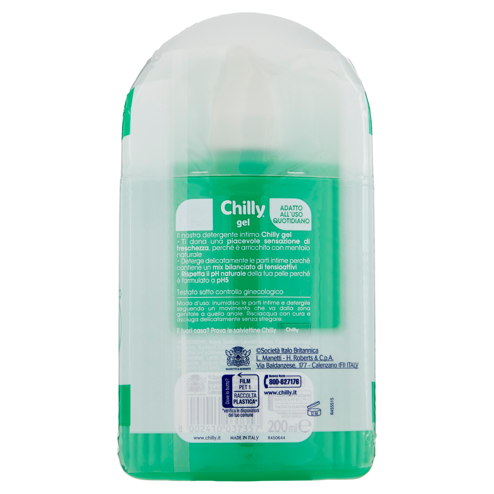 Chilly gel Detergente Intimo 2 x 200 ml