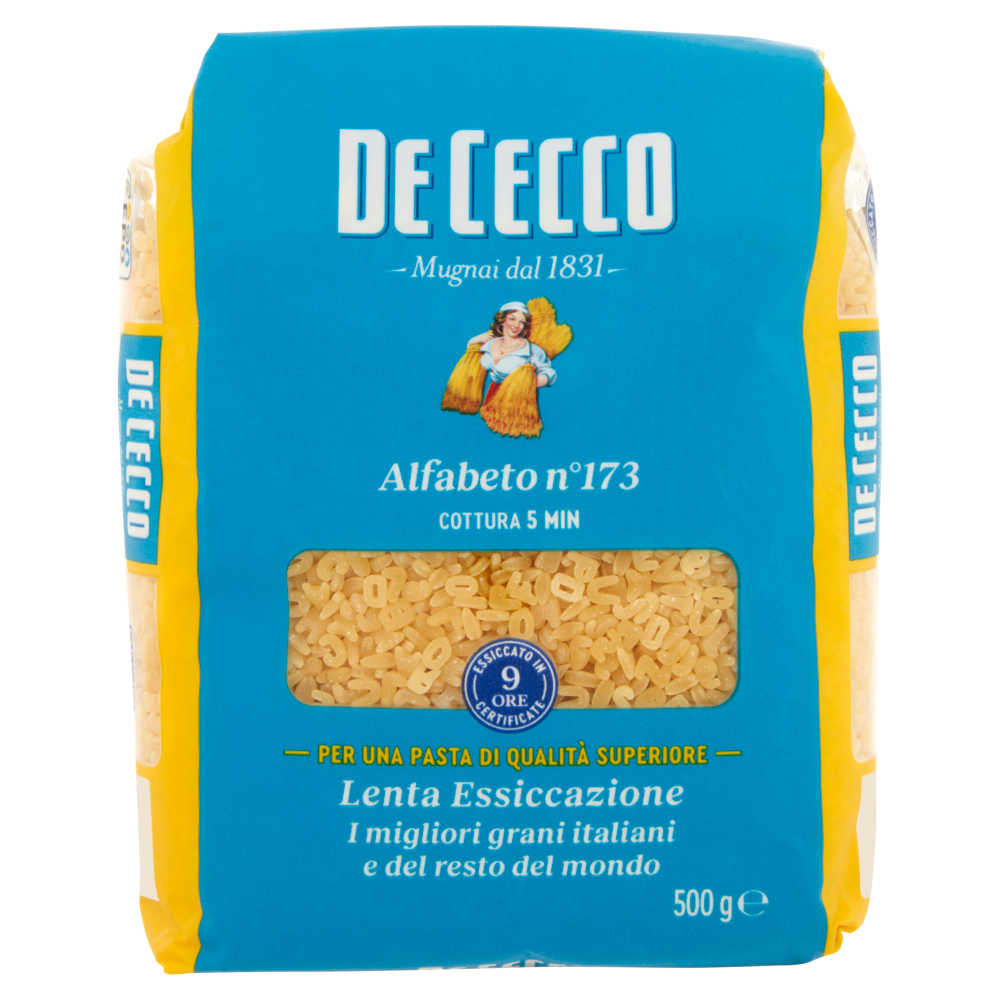De Cecco Alfabeto n&deg;173 500 g