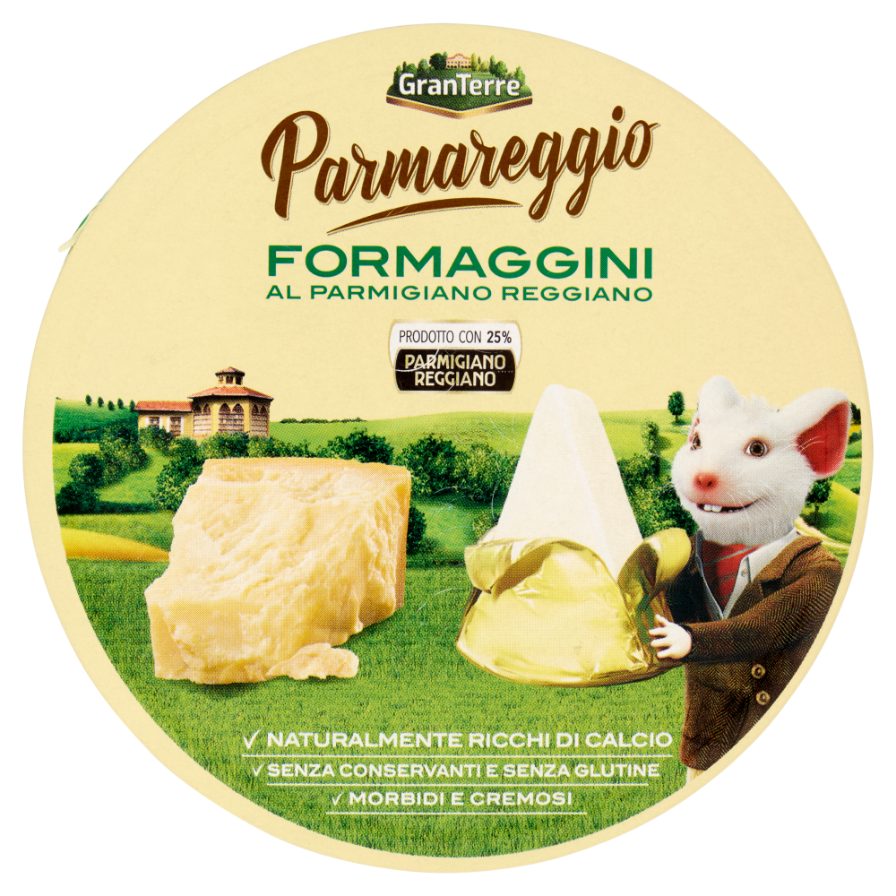 Parmareggio 8 Formaggini al Parmigiano Reggiano 140 g
