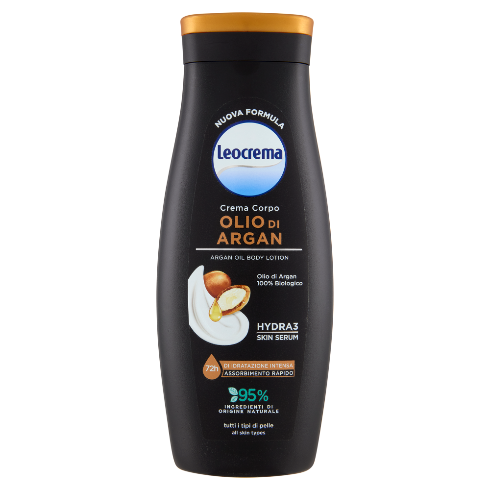 Leocrema Crema Corpo Olio di Argan 400 ml