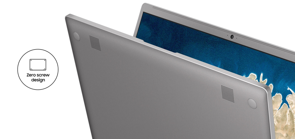 Samsung Chromebook 4+ Intel® Celeron® N4000 39,6 cm (15.6") Full HD 4 GB LPDDR4-SDRAM 64 GB eMMC Wi-Fi 5 (802.11ac) ChromeOS Argento