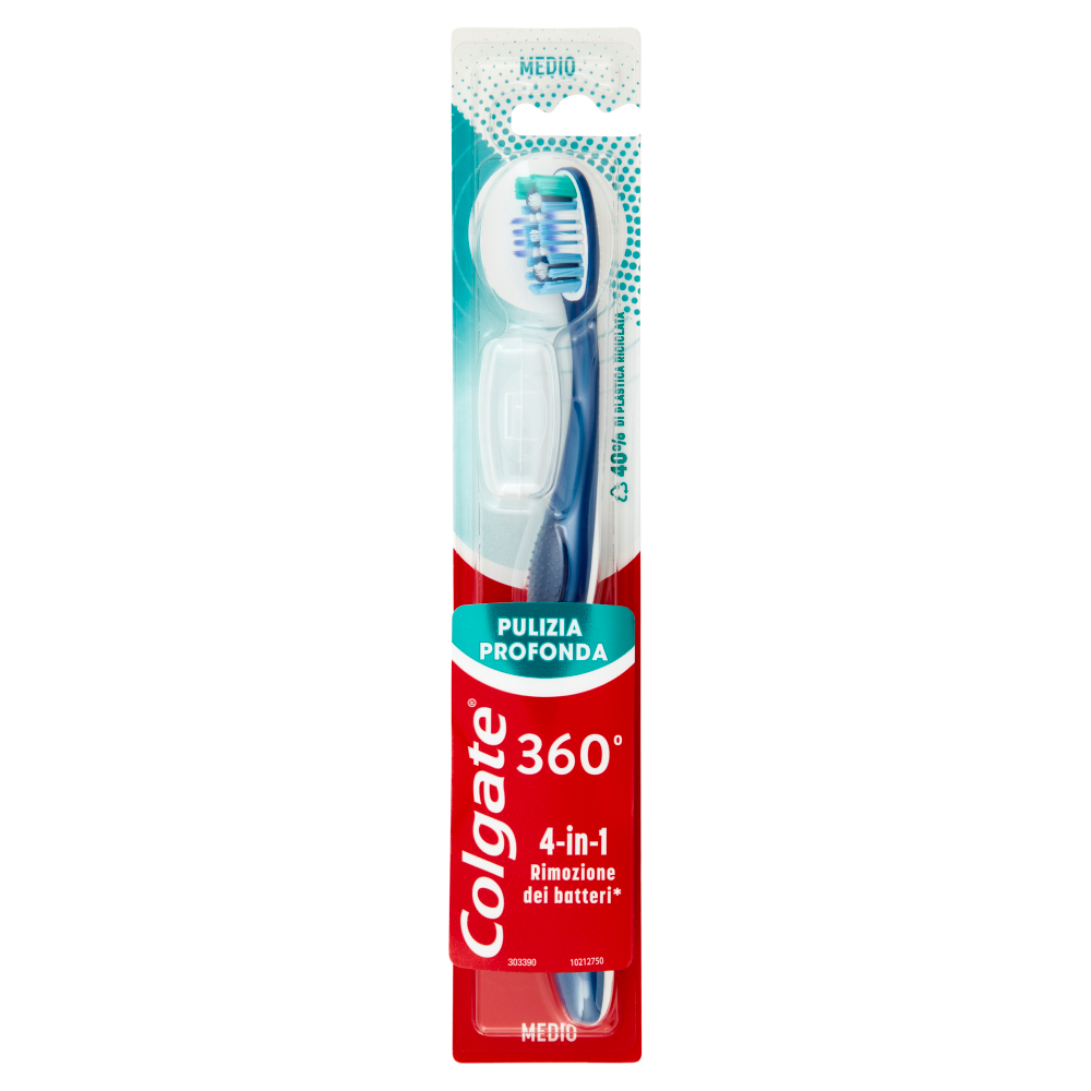 Colgate spazzolino 360° pulizia profonda, medio