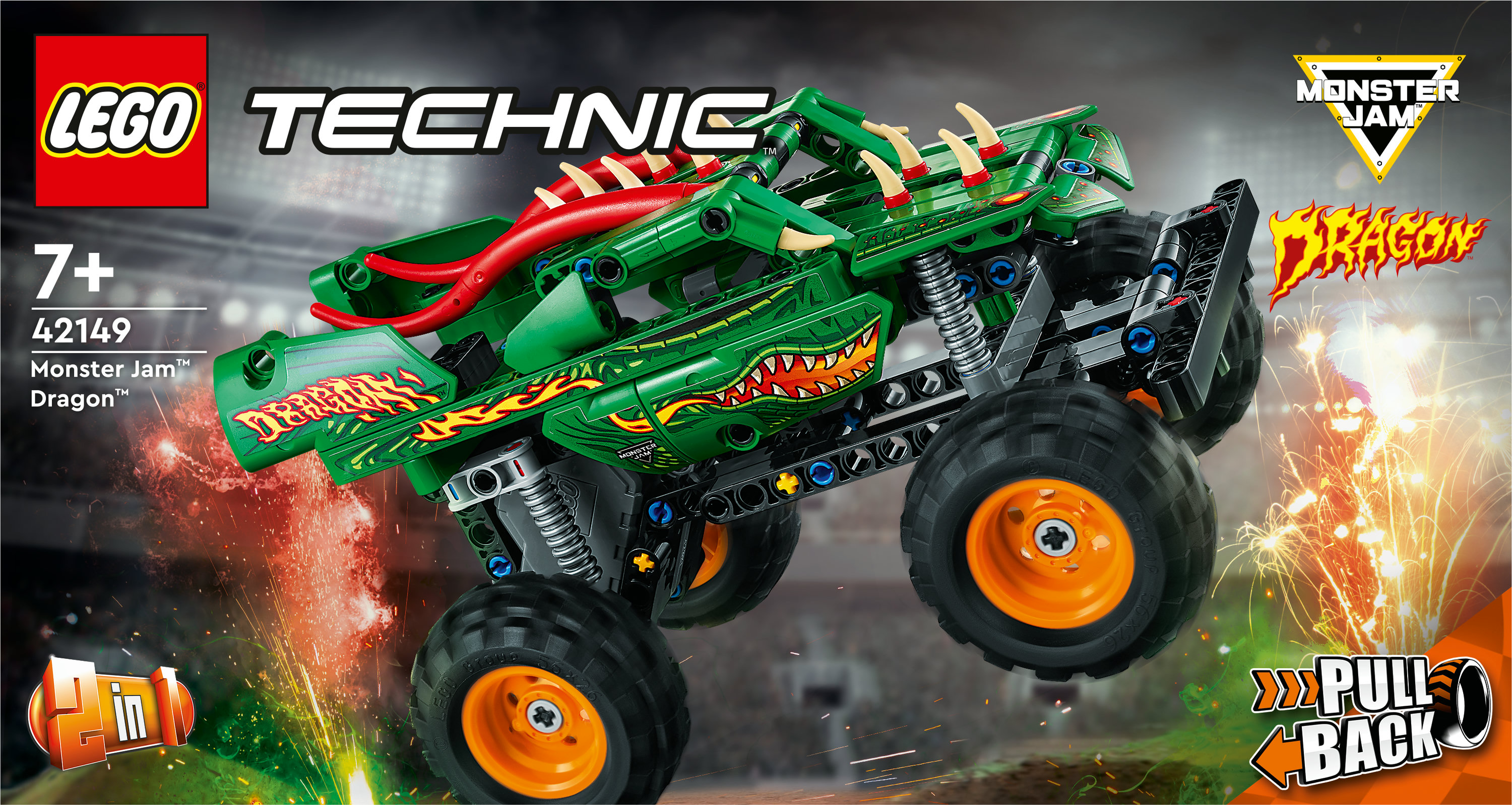 LEGO Technic Monster Jam&trade; Dragon&trade;