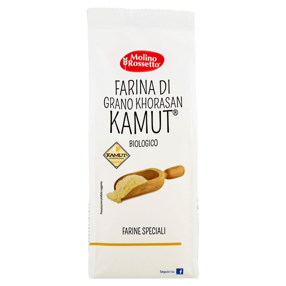 Molino Rossetto Farine Speciali Farina di Grano Khorasan Kamut Biologico 400 g
