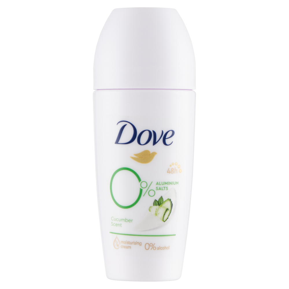 Dove 0% Aluminium Salts Cucumber Scent 50 ml