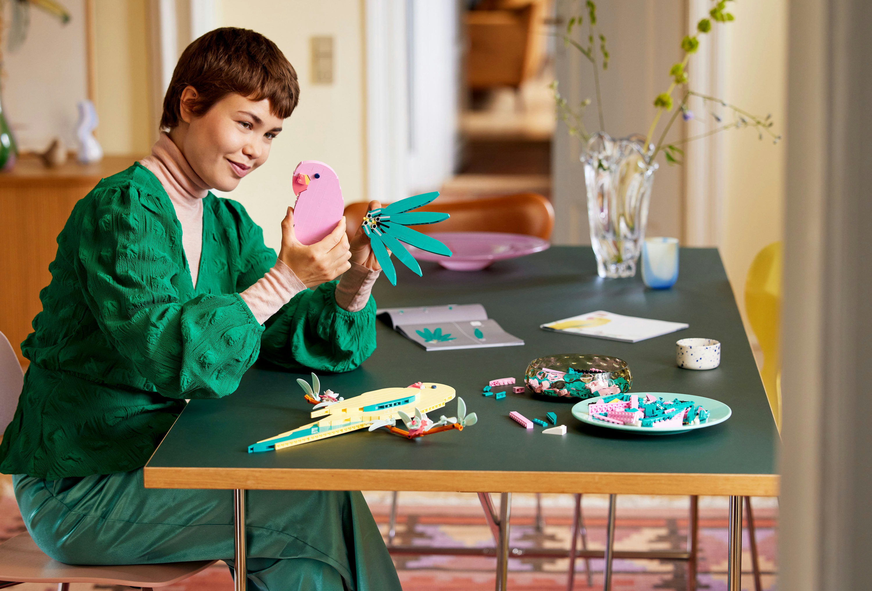 LEGO ART Collezione animali &ndash; Pappagalli ara