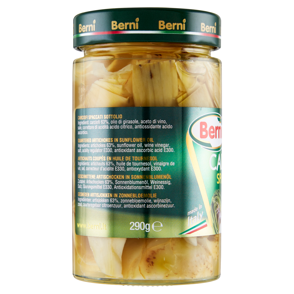 Berni Carciofi Spaccati sottolio 290 g