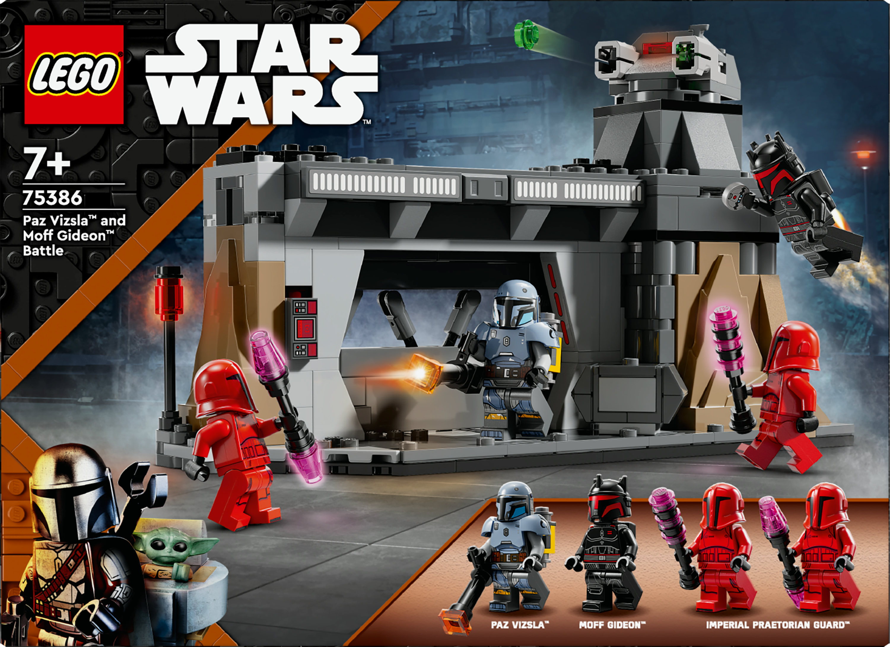 LEGO Star Wars Battaglia tra Paz Vizsla™ e Moff Gideon™