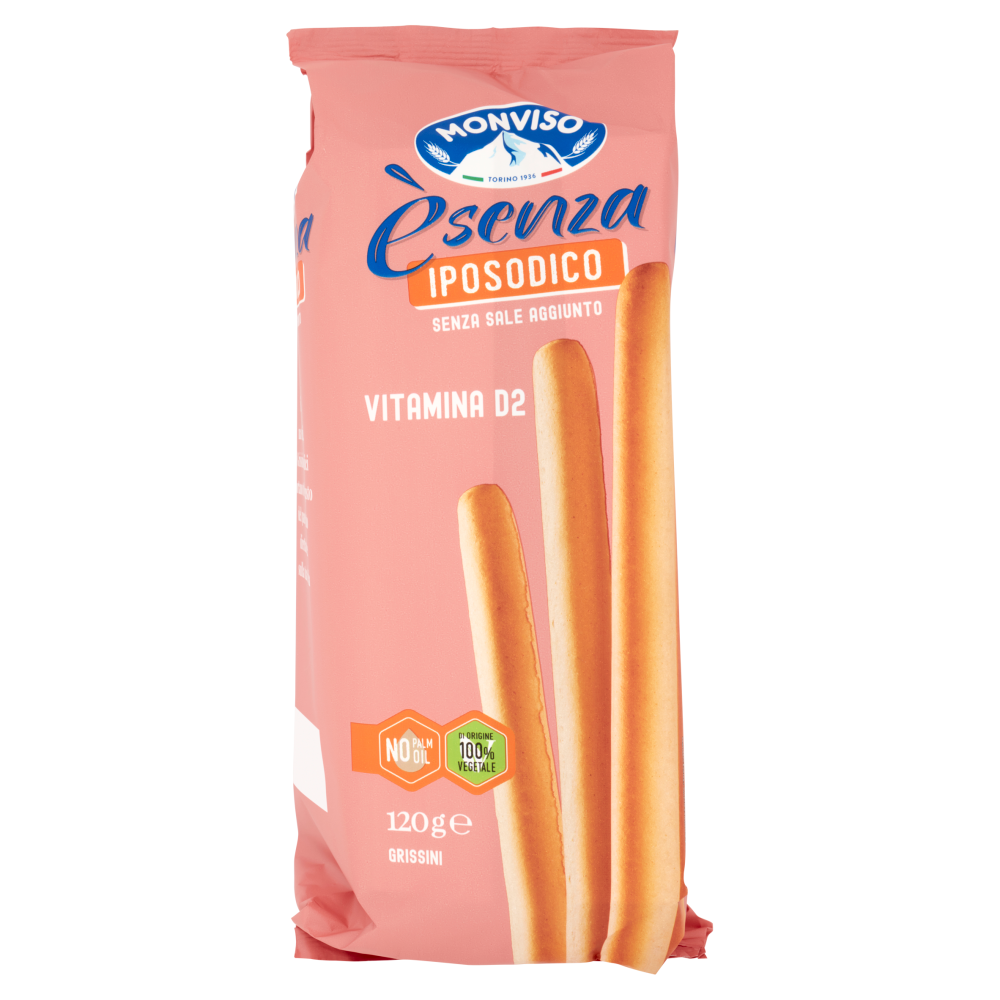 Monviso èsenza Iposodico Grissini 120 g