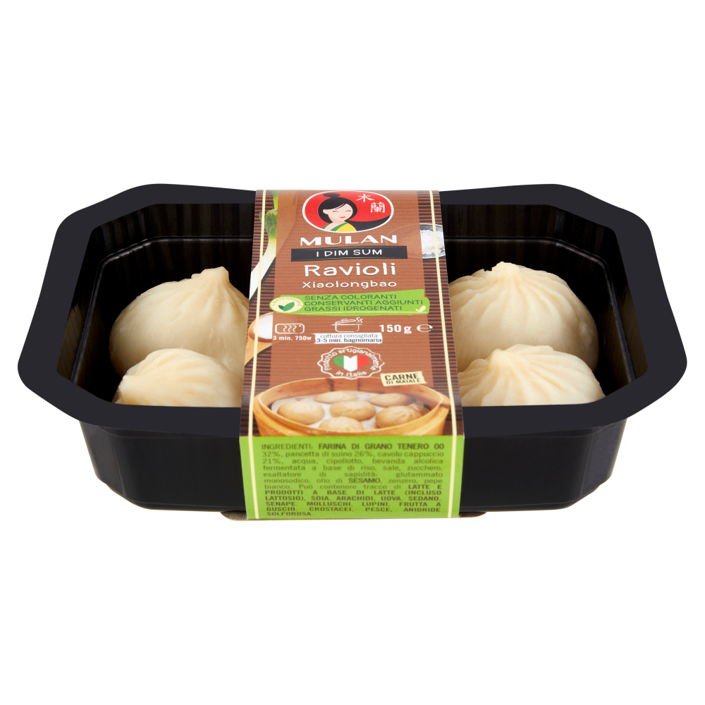 Mulan I Dim Sum Ravioli Xiaolongbao 150 g Carrefour